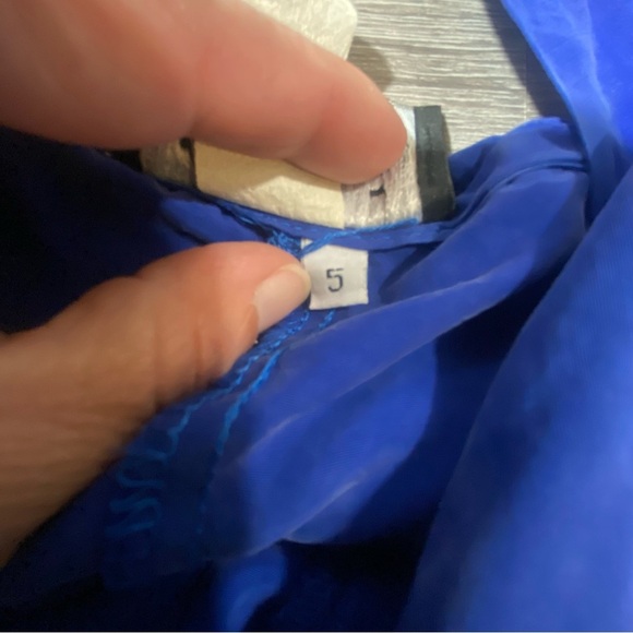 Rampage Elegant Blue women’s dress size 5 - Picture 7 of 13